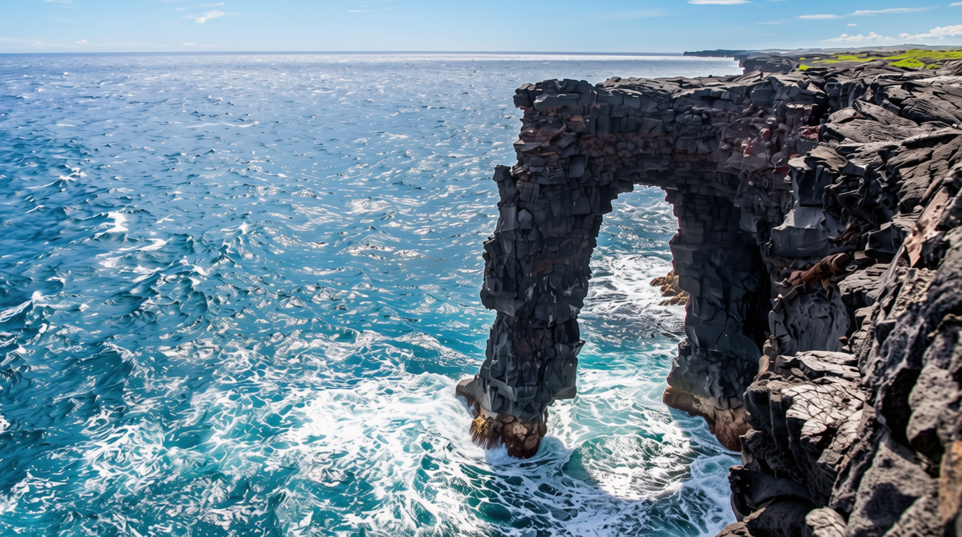hawaii sea arch